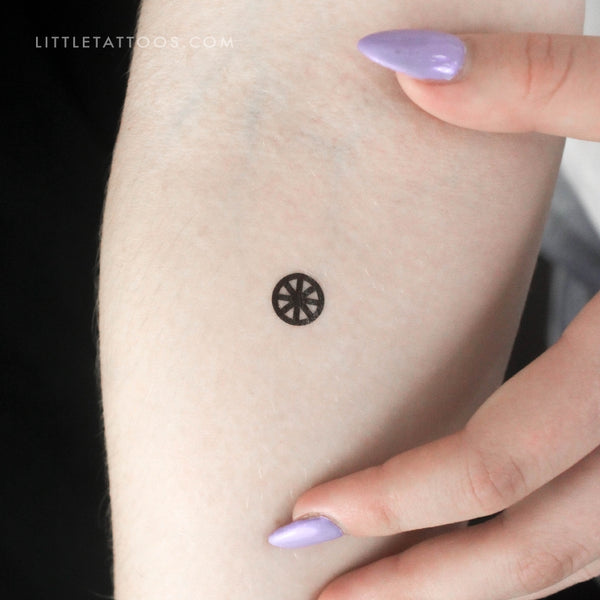 Wheel Of The Year Temporary Tattoo - Set of 3