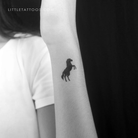 Tatuaje temporal de semental de pie - Juego de 3
