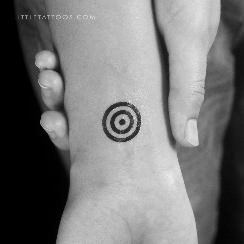 Target Temporary Tattoo - Set of 3