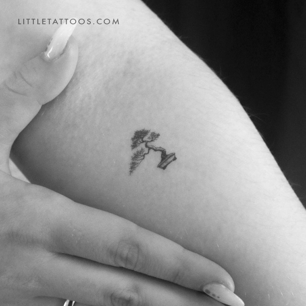 Bonsai Temporary Tattoo
