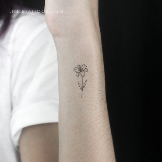 Lily Temporary Tattoo - Set of 3