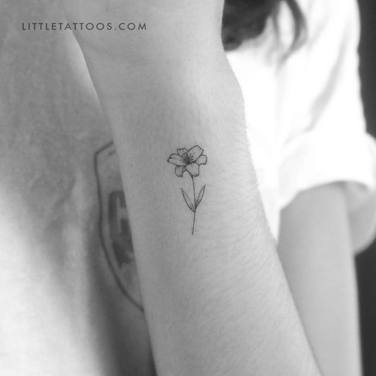 Lily Temporary Tattoo - Set of 3