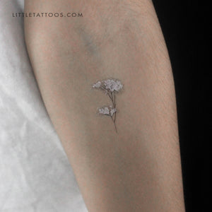 Gypsophila Temporary Tattoo - Set of 3