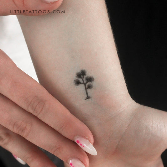 Tatuaje temporal pequeño de árbol de Josué (juego de 3)