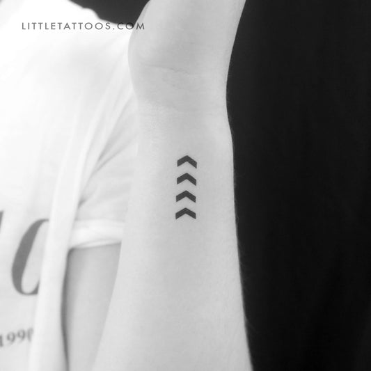 Tatuaje temporal en homenaje a las Cuatro Flechas de Liam Payne (juego de 3)