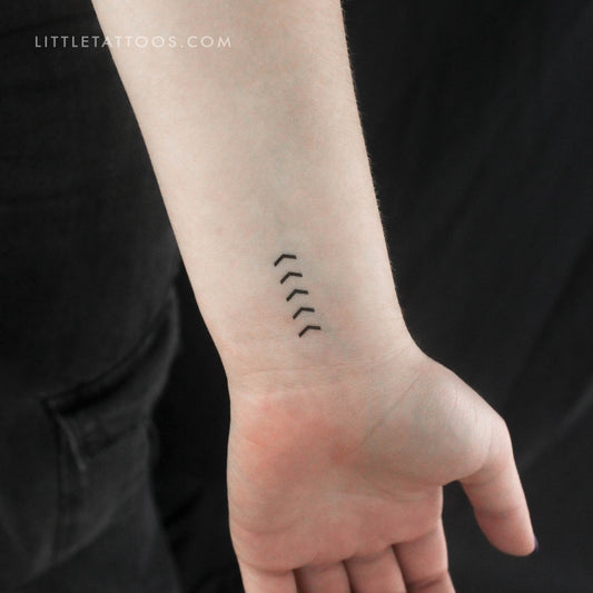 Tatuaje temporal minimalista en homenaje a Liam Payne (juego de 3)