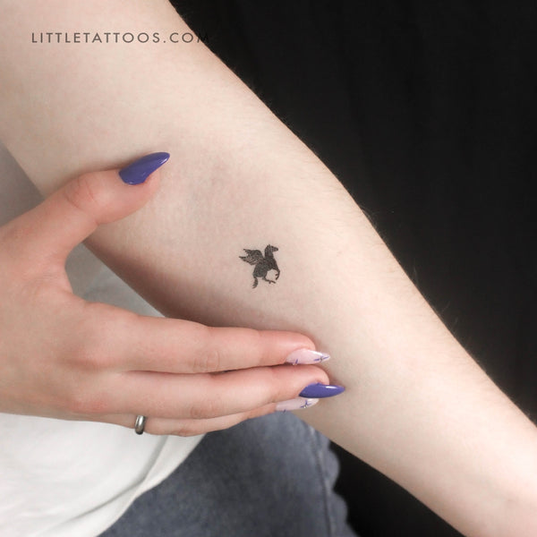 Little Pegasus Temporary Tattoo - Set of 3