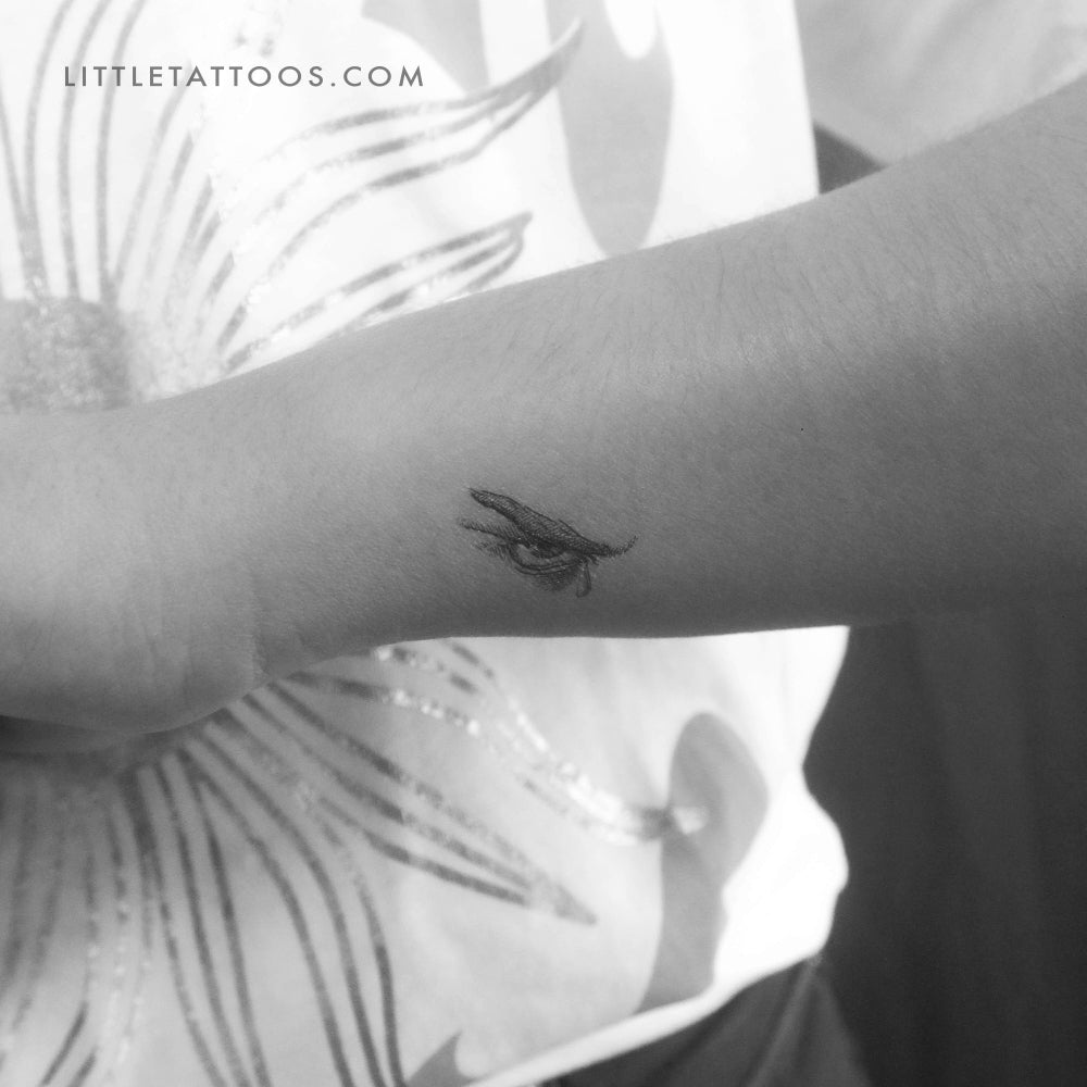 Tatuaje temporal de un pequeño ángel caído llorando (juego de 3)