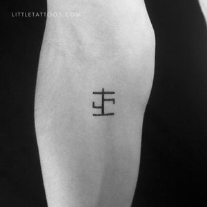 Healing Runic Sigil Temporary Tattoo - Set of 3