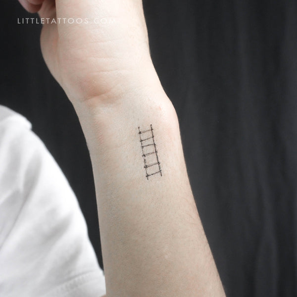 Ladder Temporary Tattoo - Set of 3