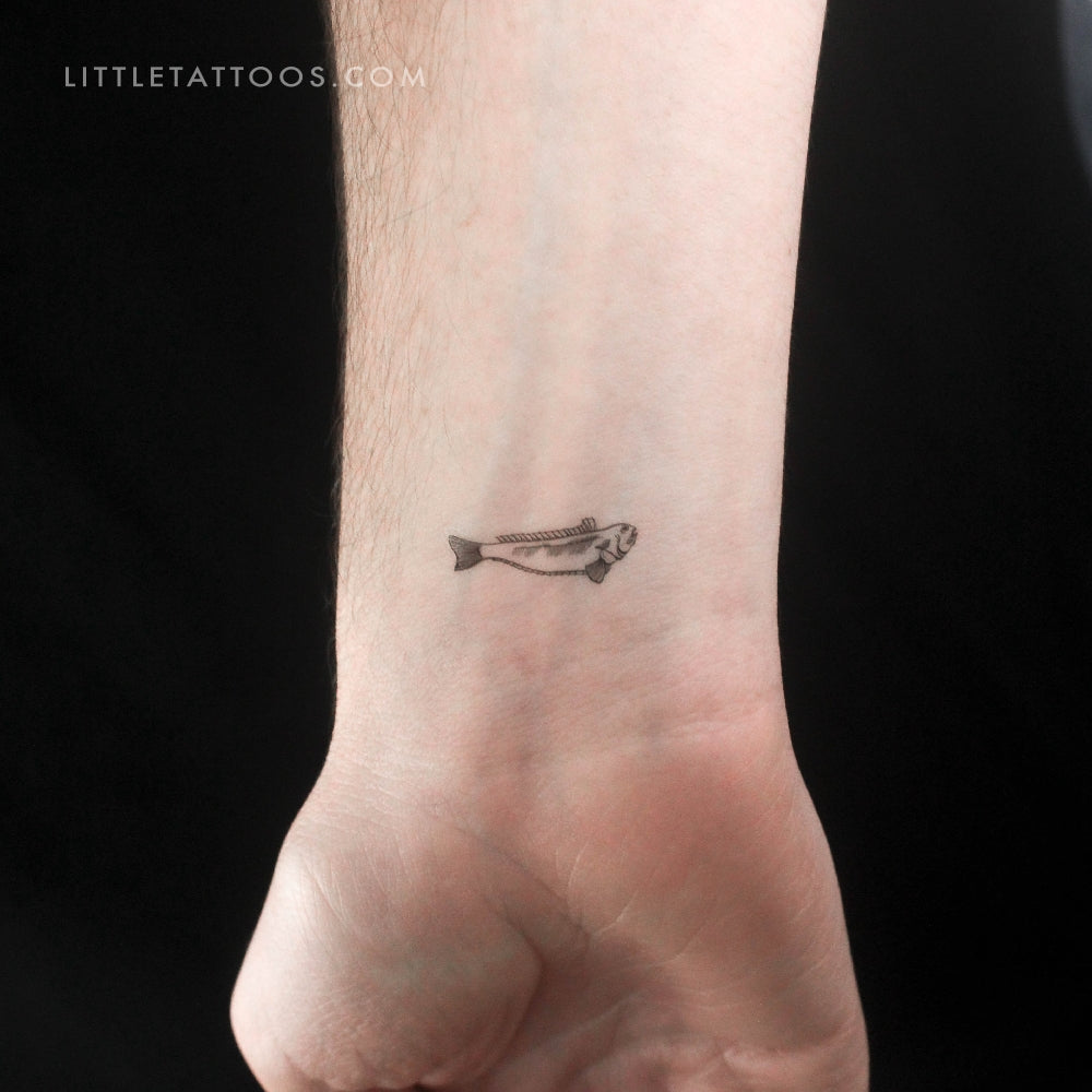 Small Scorpionfish Temporary Tattoo - Set of 3
