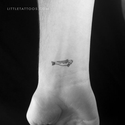 Small Scorpionfish Temporary Tattoo - Set of 3