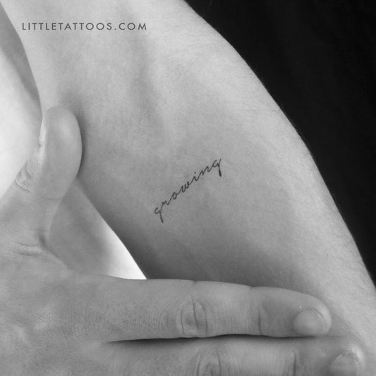 Growing Temporary Tattoo - Set of 3