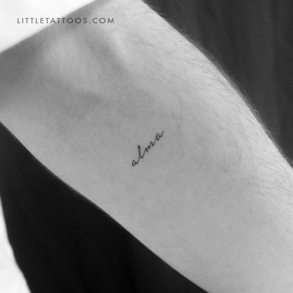 Alma Temporary Tattoo - Set of 3