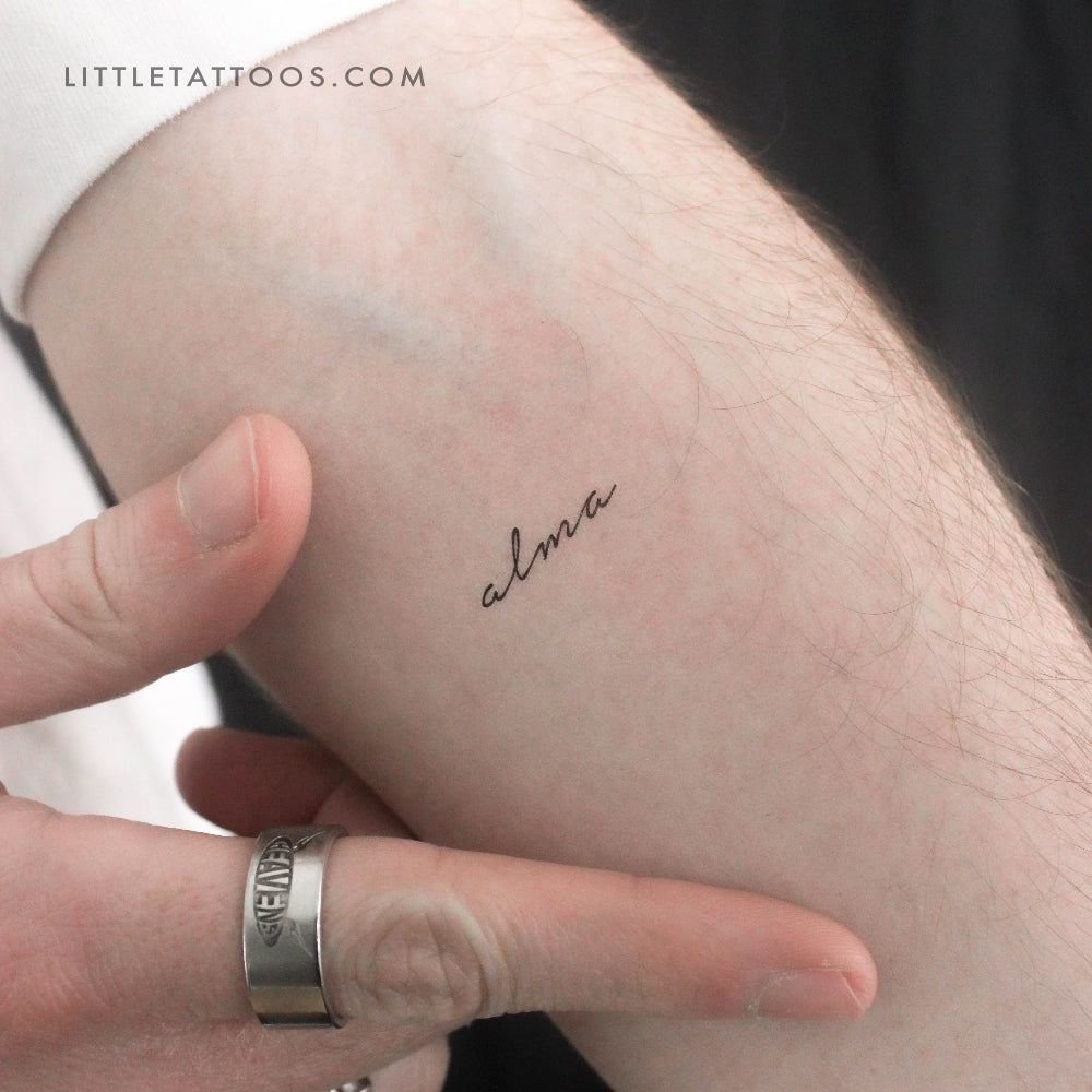 Alma Temporary Tattoo - Set of 3