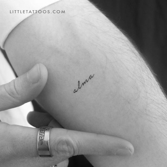 Alma Temporary Tattoo - Set of 3