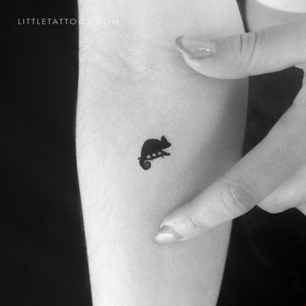 Chameleon Temporary Tattoo - Set of 3