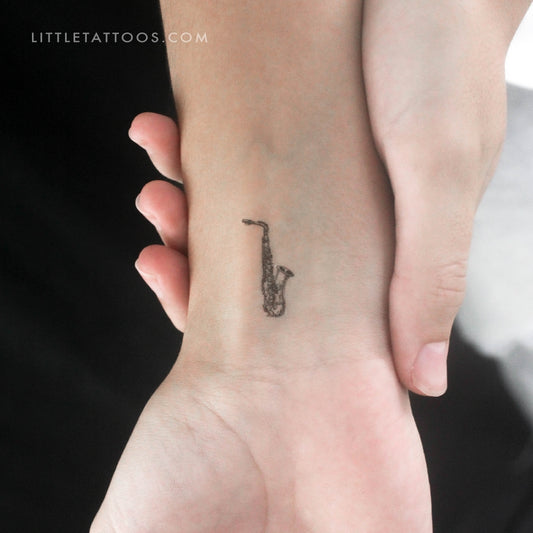 Saxo Temporary Tattoo - Set of 3