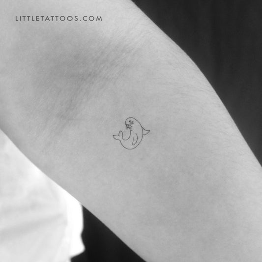 Seal Temporary Tattoo - Set of 3