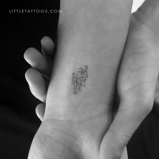 Tatuaje temporal de bufón - Juego de 3