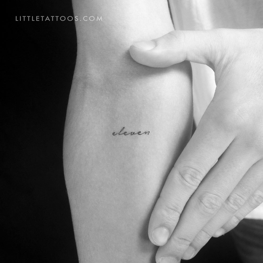 Eleven Temporary Tattoo - Set of 3