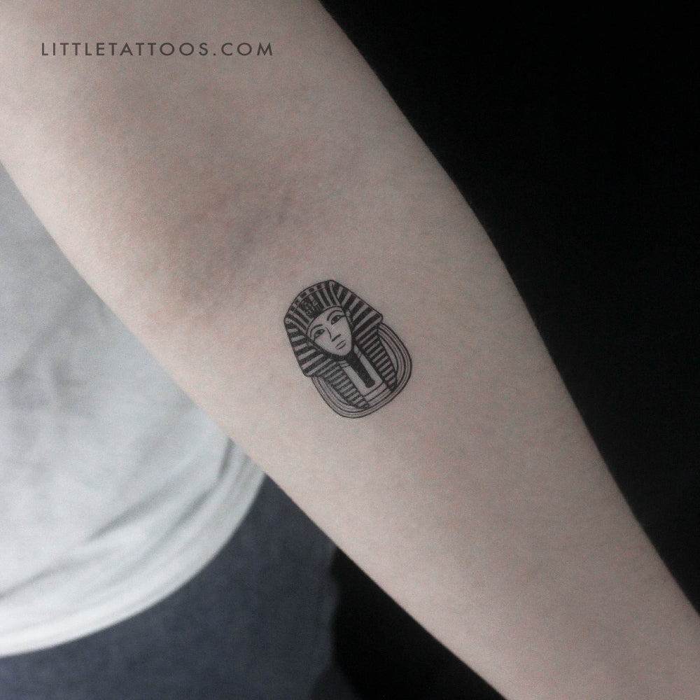 Tatuaje temporal de Tutankamón - Juego de 3