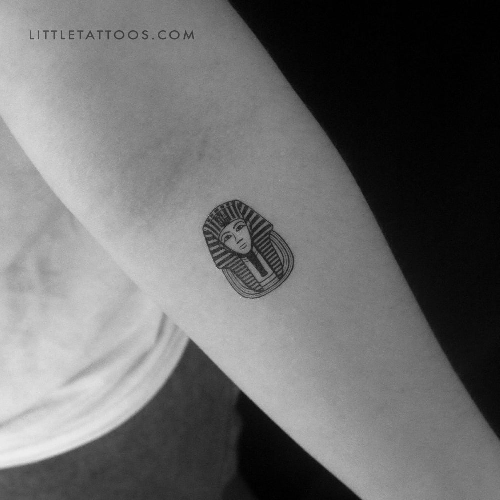 Tatuaje temporal de Tutankamón - Juego de 3