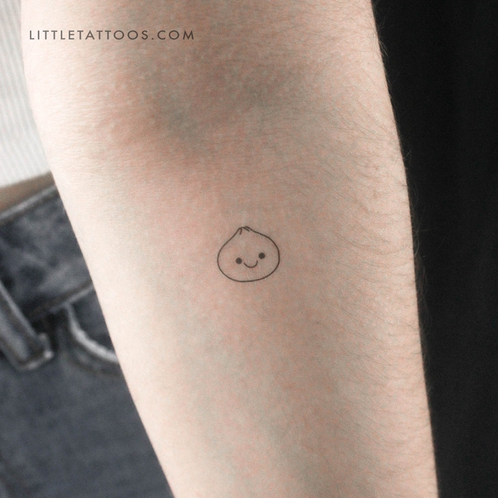 Tatuaje temporal de bola de masa pequeña - Juego de 3