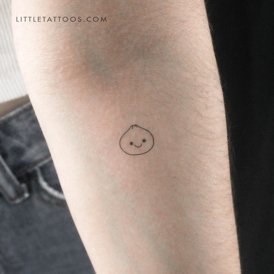Tiny Dumpling Temporary Tattoo - Set of 3