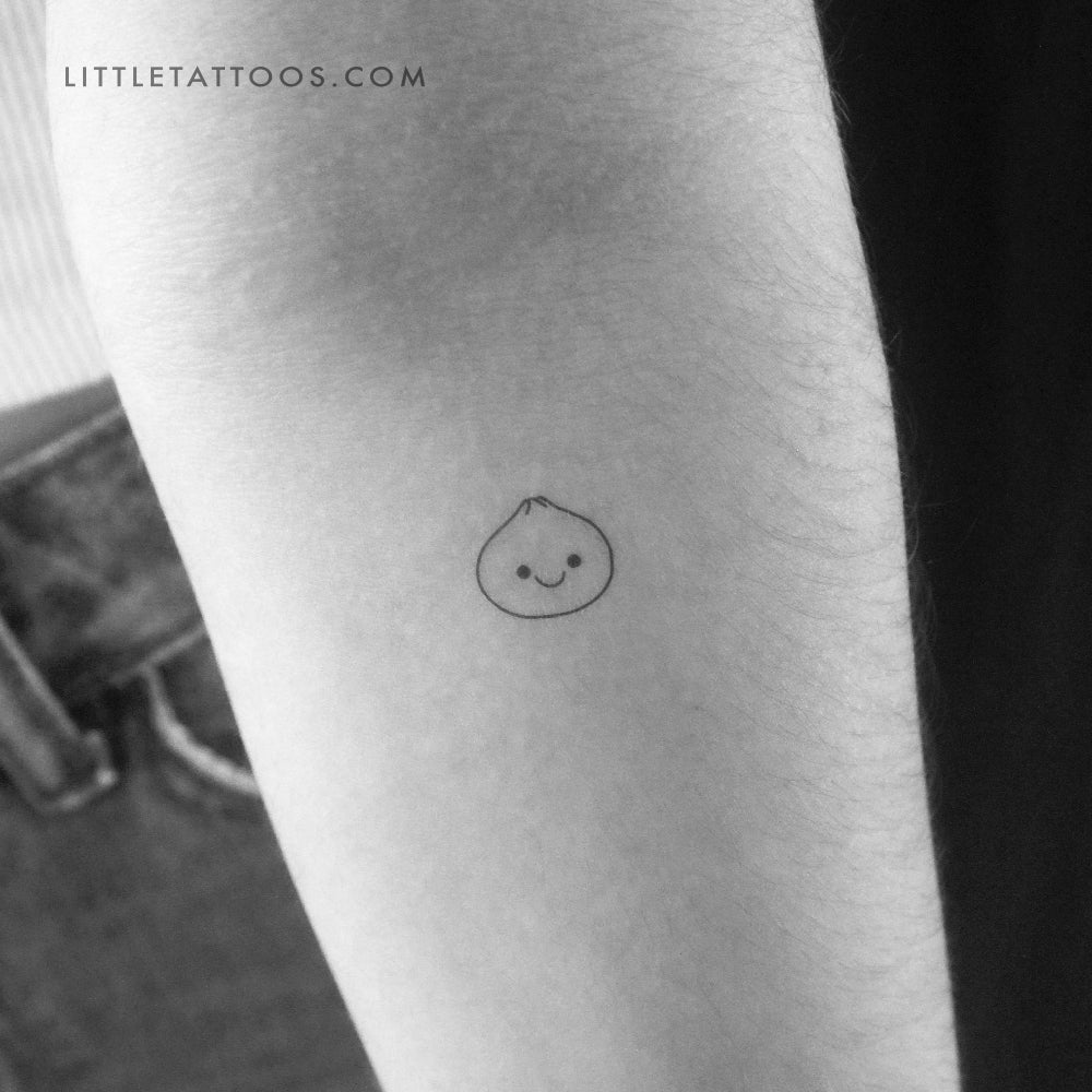 Tatuaje temporal de bola de masa pequeña - Juego de 3