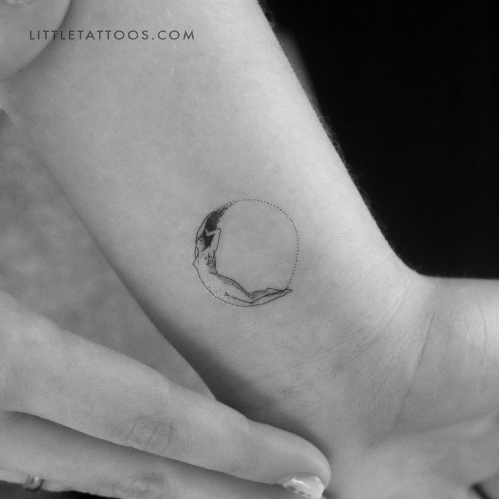 Small Selene Temporary Tattoo - Set of 3