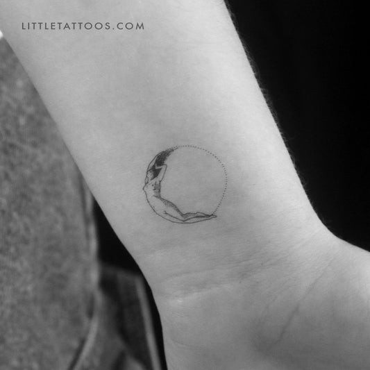 Small Selene Temporary Tattoo - Set of 3