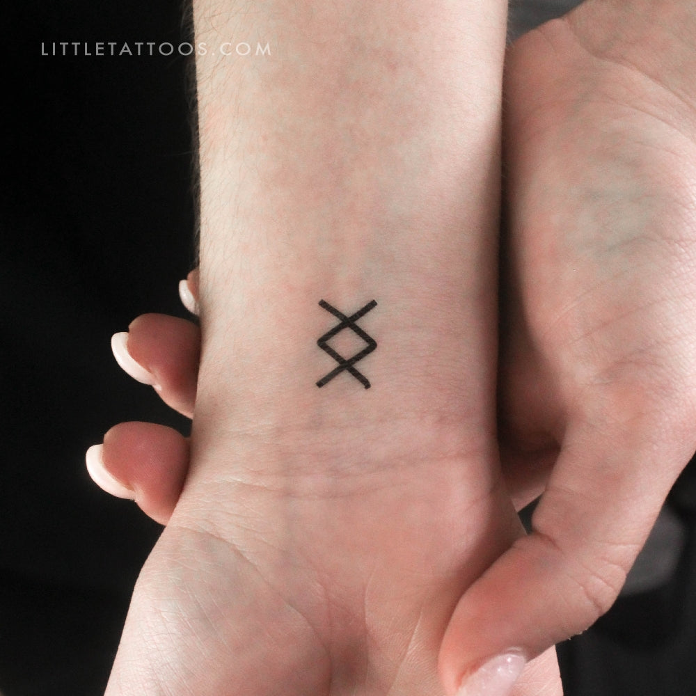 Tatuaje temporal de Yngvi - Juego de 3