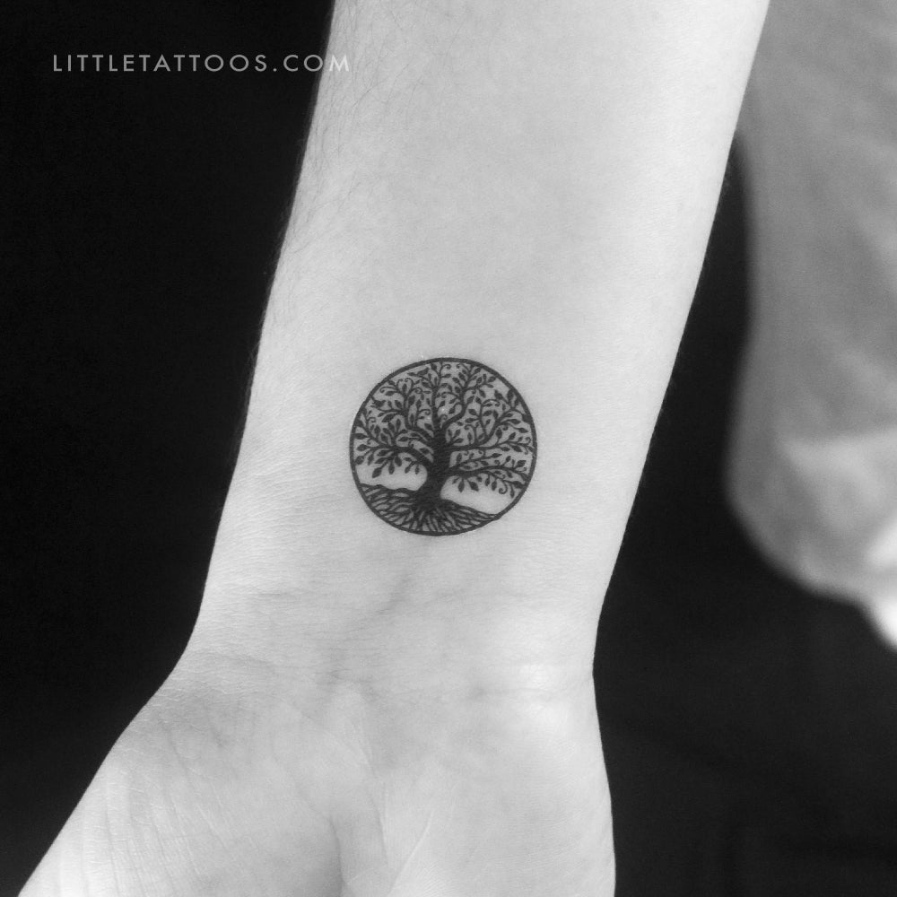 Tree Of Life Temporary Tattoo - Set of 3