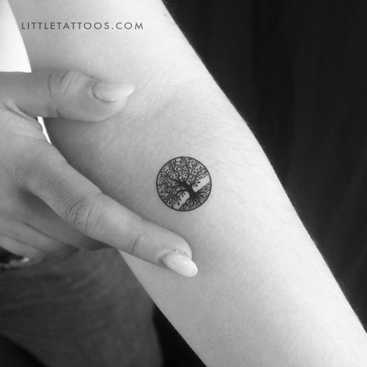Tree Of Life Temporary Tattoo - Set of 3