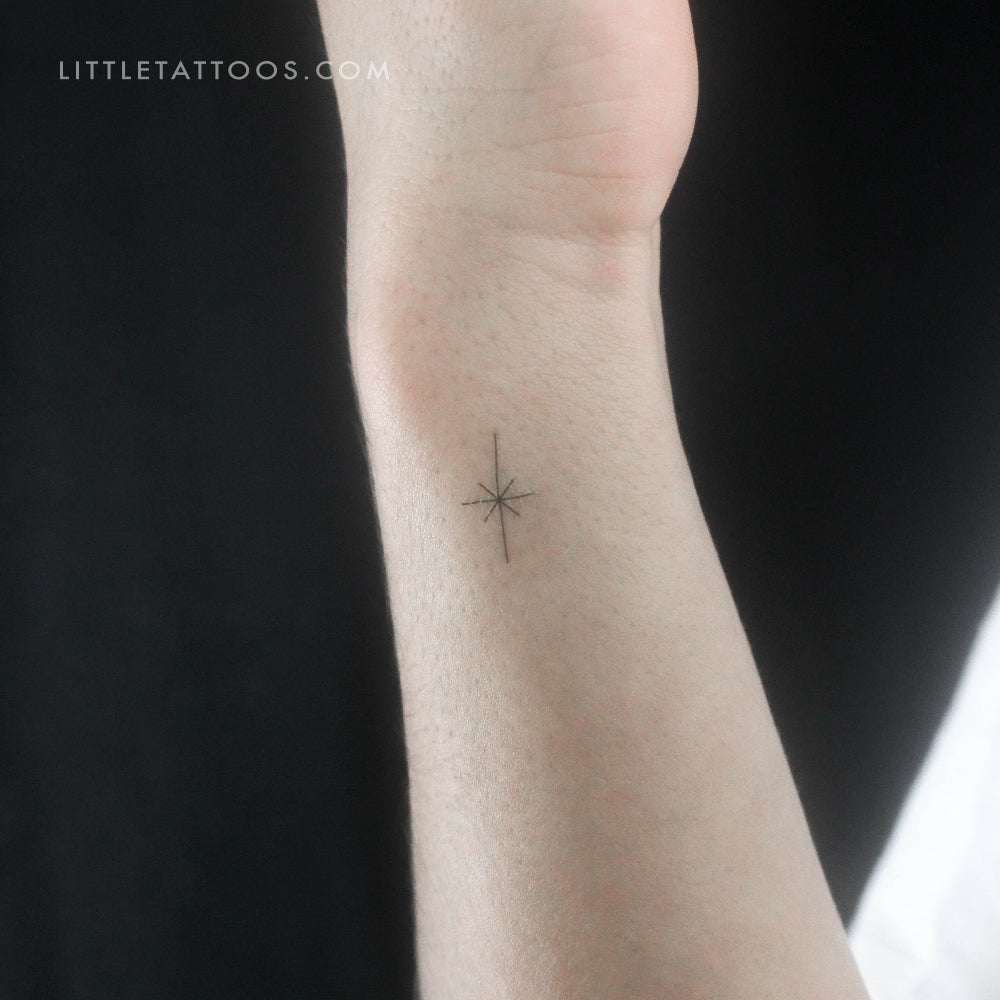 Morning Star Type I by Jakenowicz Temporary Tattoo - Set of 3