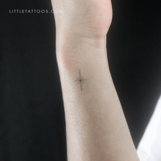 Morning Star Type I by Jakenowicz Temporary Tattoo - Set of 3