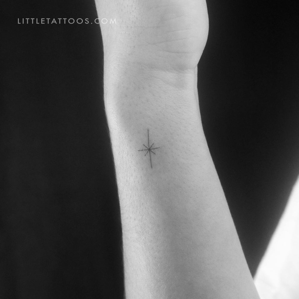 Morning Star Type I by Jakenowicz Temporary Tattoo - Set of 3