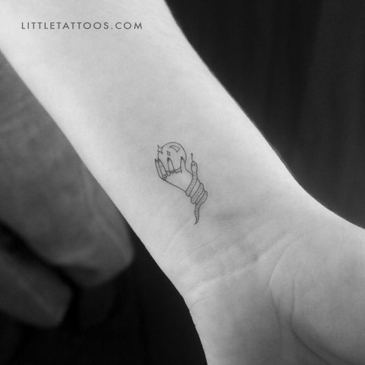 Crystal Ball Temporary Tattoo by Tukoi - Set of 3