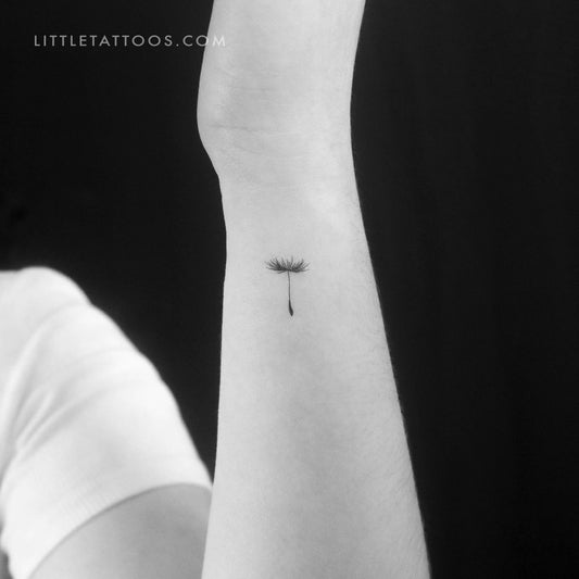 Tatuaje temporal de semilla de diente de león - Juego de 3
