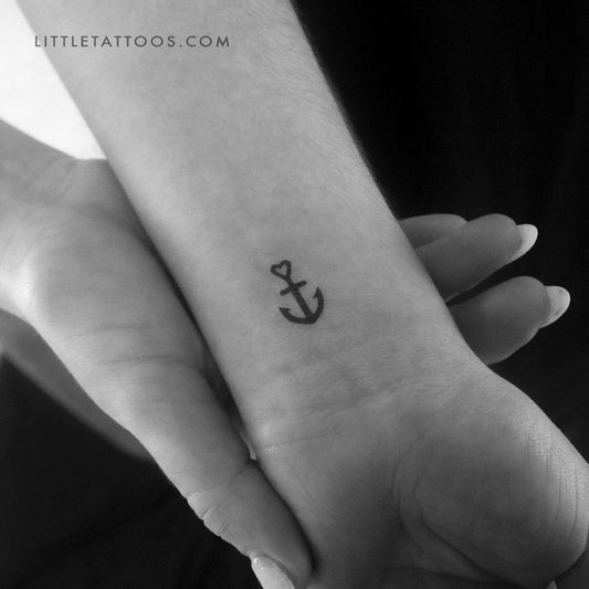 Love Anchor Temporary Tattoo - Set of 3