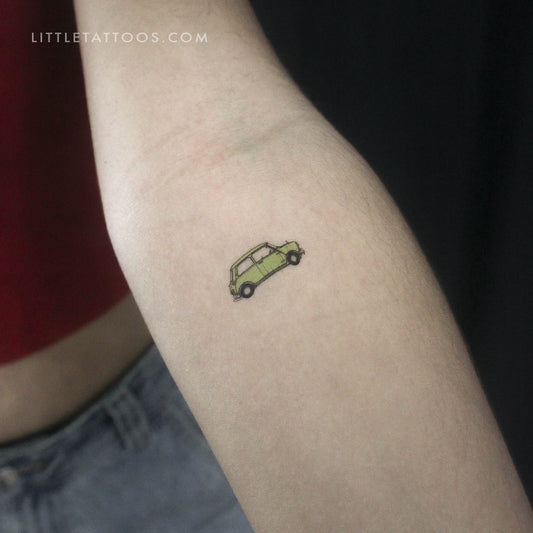 1977 Leyland Cars Mini 1000 Mark IV Temporary Tattoo - Set of 3