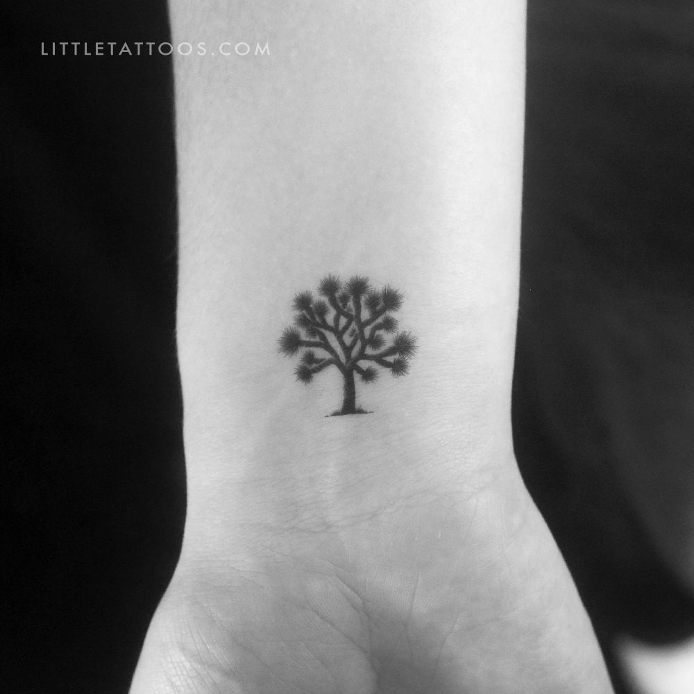 Tatuaje temporal de árbol de Josué - Juego de 3