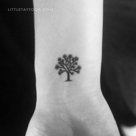 Tatuaje temporal de árbol de Josué - Juego de 3