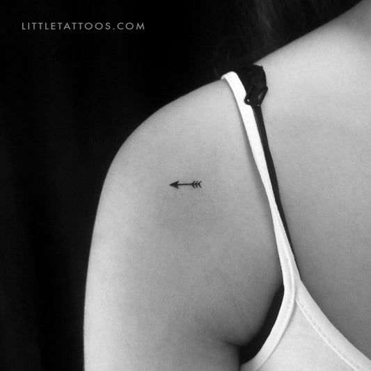 Tatuaje temporal de flecha pequeña - Juego de 3
