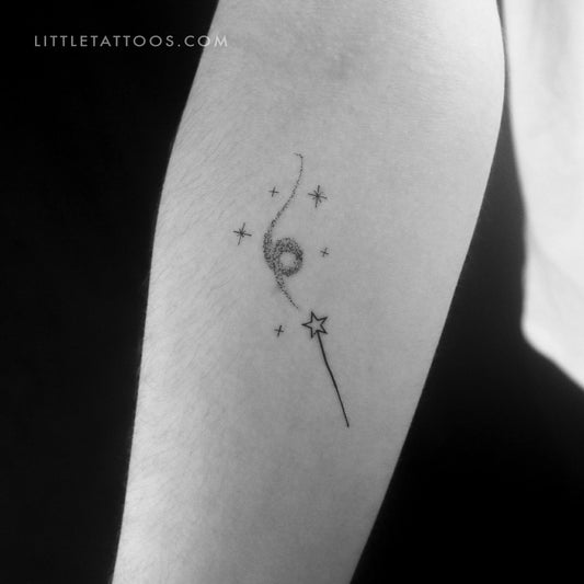 Tatuaje temporal de varita mágica de Cagri Durmaz (juego de 3)