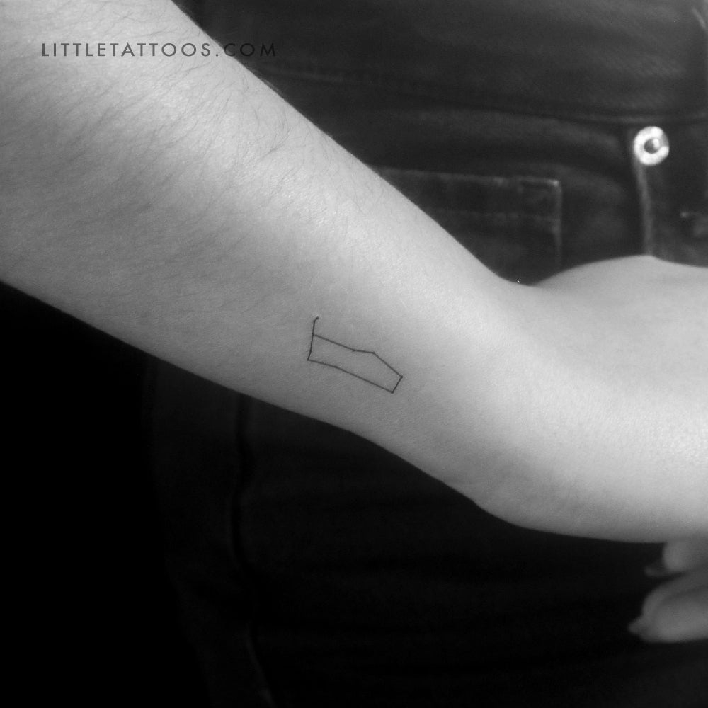 Tiny Gemini Constellation Temporary Tattoo - Set of 3