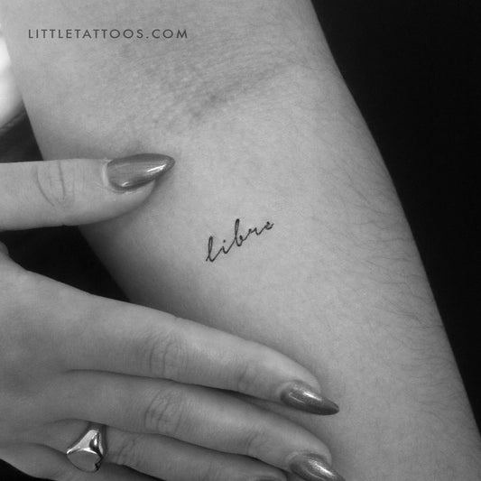 Tatuaje temporal Libre - Juego de 3