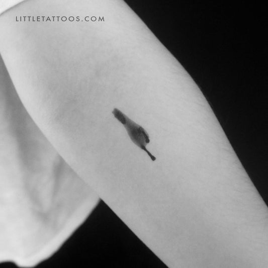 Blurred Horse Temporary Tattoo - Set of 3