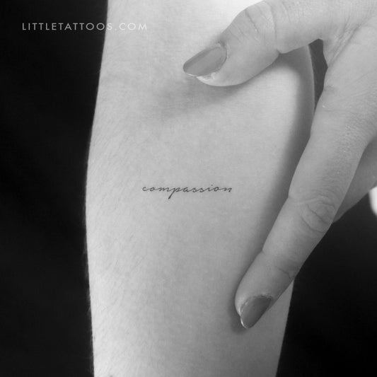 Compassion Temporary Tattoo - Set of 3